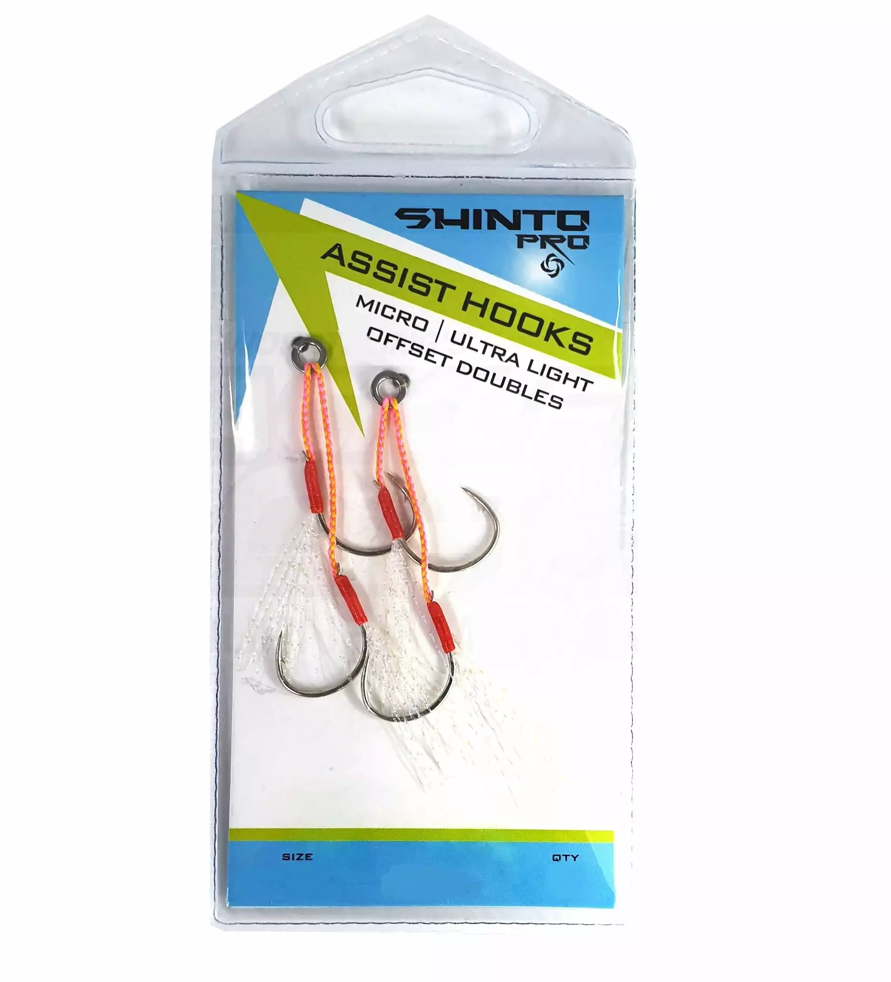 Shinto Pro SH042 Offset Twin Double Micro Assist Hook 1 Shinto Pro SH042 Offset Twin Double Micro Assist Hook