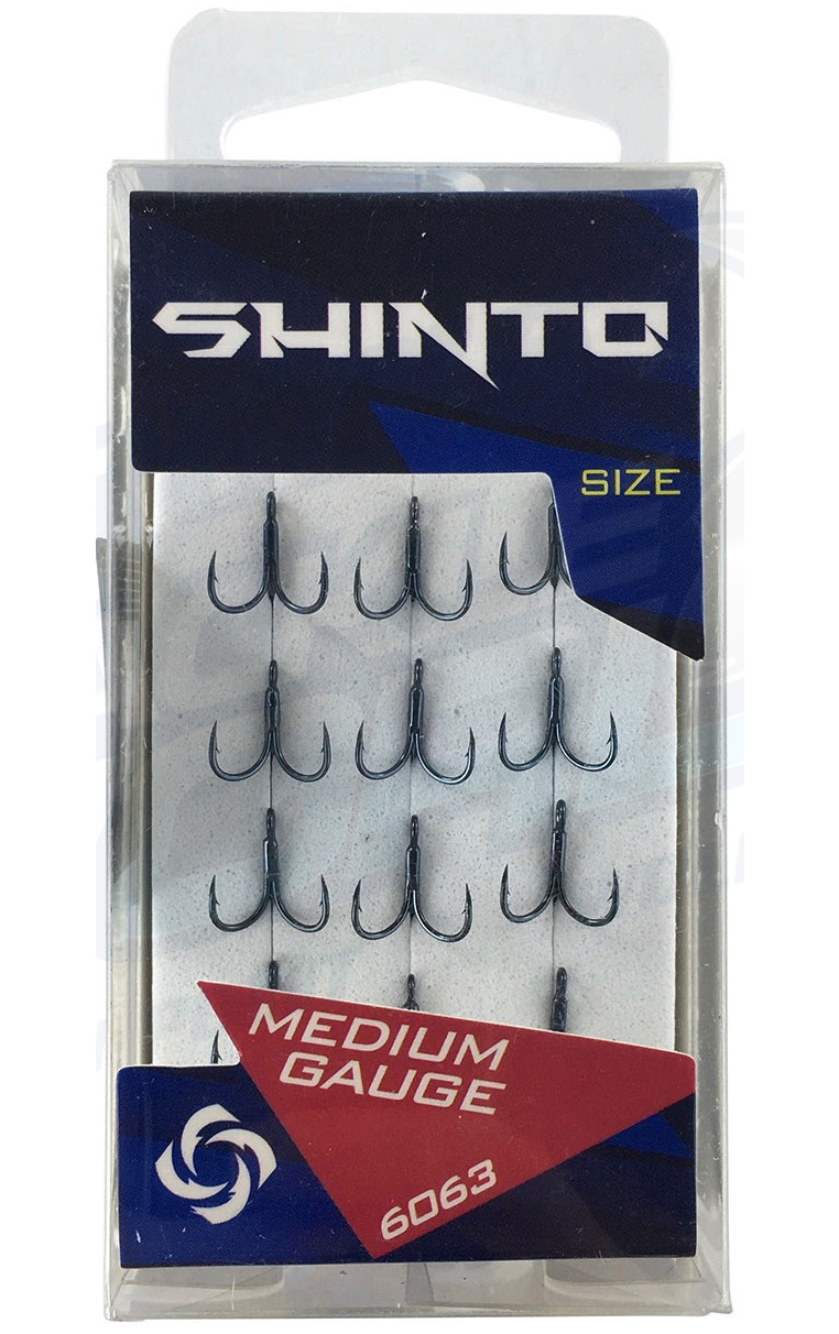 Shinto 6063 Medium Gauge Treble Hook 1 Shinto 6063 Medium Gauge Treble Hook