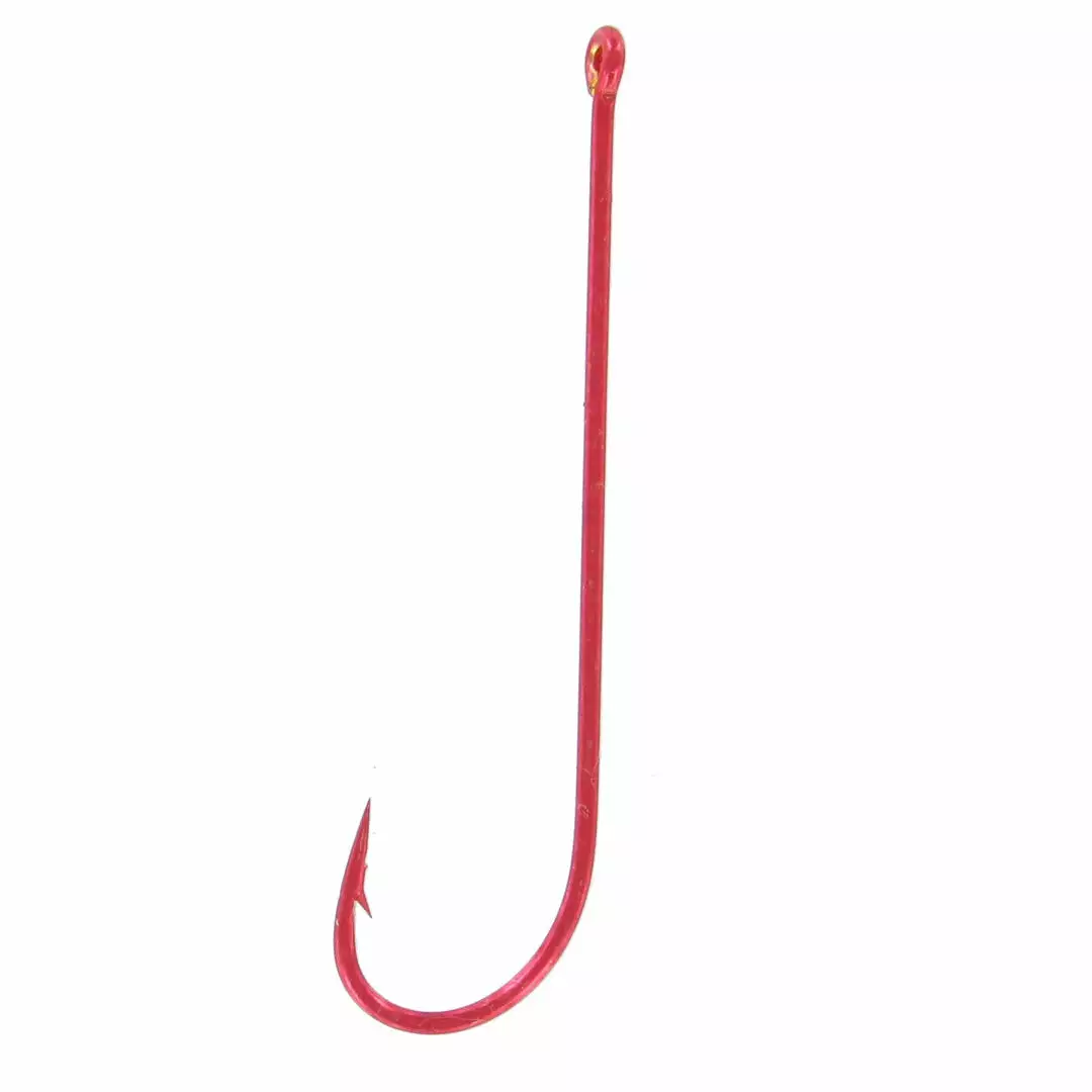 Shogun T484 Red Long Shank Bloodworm Hook Pre Pack 1 Shogun T484 Red Long Shank Bloodworm Hook Pre Pack