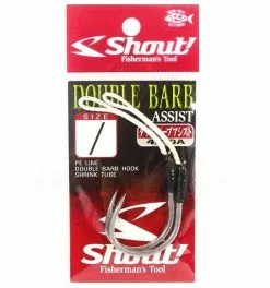 Shout® Shout 42-DA Double Barb Rigged Assist Hook 7 Shout® Shout 42-DA Double Barb Rigged Assist Hook -Rods Shop Shout 42 DA Double Barb Assist Hook 53aedfe5 a8be 46dd 8f48 1ca4d9f50900