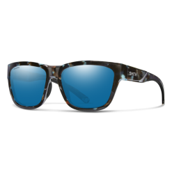 Smith Optics Joya Sky Tortoise Frame Glass Blue Mirror Lens Performance Sunglasses