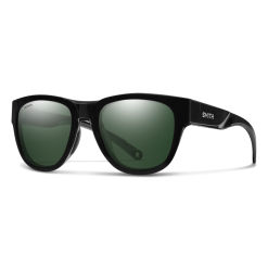 Smith Optics Rockaway Black Frame Grey Green Lens Performance Sunglasses