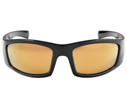 Spotters Coyote+ Gloss Black Mens Performance Polarised Sunglasses
