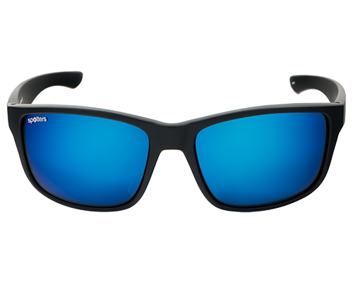 Spotters Rebel Matt Black Frame Polarised Sunglasses 5 Spotters Rebel Matt Black Frame Polarised Sunglasses - Image 5