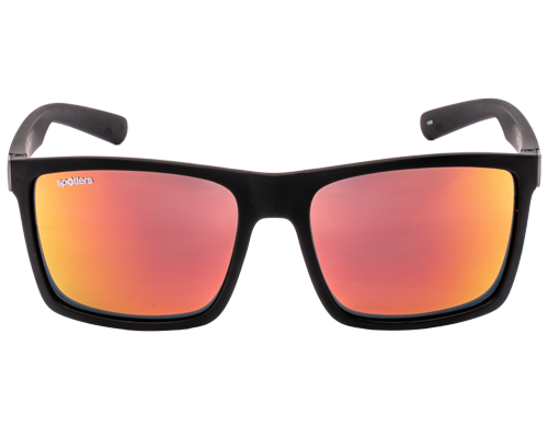 Spotters Riot Matt Black Mens Performance Polarised Sunglasses 5 Spotters Riot Matt Black Mens Performance Polarised Sunglasses - Image 5