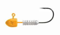 Tackle Tactics TT Headlockz Finesse Painted Jighead -Rods Shop TackleTacticsTTHeadlockzFinessePaintedJighead OrangeUV