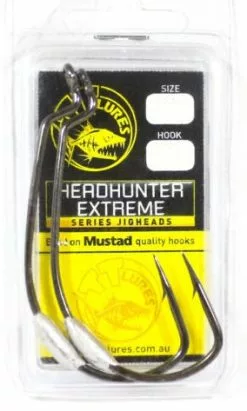 Tackle Tactics TT Weedless Weighted Worm Hook Jighead Pack Head Hunter Extreme Snagless Weight System SWS - Mega Clearance