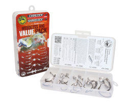 Tackle Tactics Weedless Jighead Worm Hook Rig Bulk Value Pro Pack