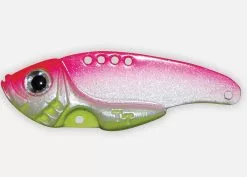 Tackle Tactics TT Lures Switchblade Vibe Blade Fishing Lure -Rods Shop Tackle Tactics TT Lures Switchblade Vibe Blade Pink Hussar