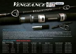 Oceans Legacy Vengeance Rod B521H Overhead PE4-8
