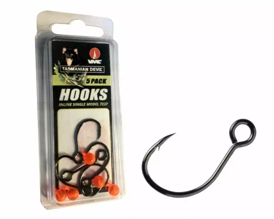 Tasmanian Devil Tassie Inline Single Hook 1 Tasmanian Devil Tassie Inline Single Hook