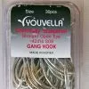 Youvella Gang Hook Open Eye Bulk Value 30 Pack