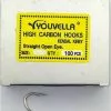 Youvella Open Eye Straight Kirby Kendal Ganging Hook Mega Bulk Value Pack
