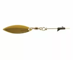 Zman TRD SpinZ Soft Plastic Spin Blade Attachment -Rods Shop ZmanTRDSpinZSoftPlasticSpinBladeAttachment WillowGold