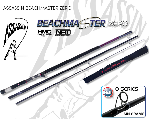 Assassin Beachmaster Zero Rod ABMZXLMS 14'6 Spin 1 Assassin Beachmaster Zero Rod ABMZXLMS 14'6 Spin