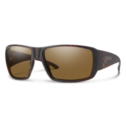 Smith Optics Guides Choice Matte Tortoise Frame Polarised Glass Brown Lens Performance Sunglasses