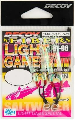 Decoy Fibre Light Game DJ-96 Twin Assist Hook 7 Decoy Fibre Light Game DJ-96 Twin Assist Hook -Rods Shop decoylightgame dj 96 2