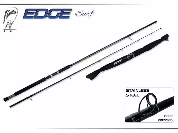 Assassin Edge Rod 12ft Surf 2pce Long Butt 1 Assassin Edge Rod 12ft Surf 2pce Long Butt