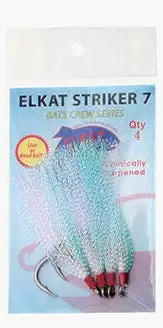 Elkat Striker 7 Flasher Hook 8/0