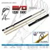 Assassin Evo Zero Rod AEZMH MED Gold 3-5oz