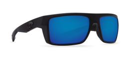 Costa Del Mar Motu Blackout Frame Polarised Sunglasses - Mega Clearance -Rods Shop motu blue mirror 580 1 1
