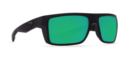 Costa Del Mar Motu Blackout Frame Polarised Sunglasses - Mega Clearance -Rods Shop motu green mirror 580 2