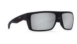 Costa Del Mar Motu Blackout Frame Polarised Sunglasses - Mega Clearance -Rods Shop motu silver mirror 580 2