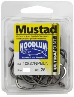 Mustad Hoodlum 10827NPBLN Hook 25 Pack 23 Mustad Hoodlum 10827NPBLN Hook 25 Pack -Rods Shop mustad hoodlum 1 1 1