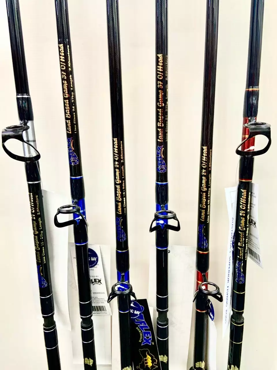 Ozflex Australia Ozflex LBG Rod 24kg 2.5-2.6m 2pce Overhead 1 Ozflex Australia Ozflex LBG Rod 24kg 2.5-2.6m 2pce Overhead