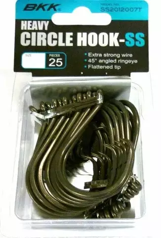 BKK Heavy Circle Super Slide Hook Bulk Pack 1 BKK Heavy Circle Super Slide Hook Bulk Pack