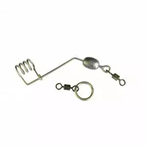 MAXTACKLE Non Return Weighted Bait Clips - Sliding Baiting Rigs - 2 Pack 1 MAXTACKLE Non Return Weighted Bait Clips - Sliding Baiting Rigs - 2 Pack