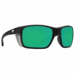 Costa Del Mar Rooster Matte Black Frame Polarised Sunglasses -Rods Shop rooster matte black green mirror 580 2