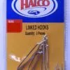 Halco Linked Mustad Pre Ganged Gang Hook Sets