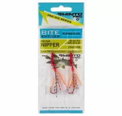 Shinto Pro Bite Enticer Running Sinker Carlisle Long Shank Hook Pre Tied Rig