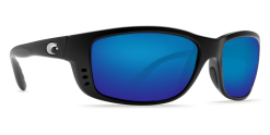 Costa Del Mar Zane Black Frame Polarised Sunglasses -Rods Shop zane blue mirror 580g 1 1